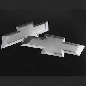 Silverado Emblem Black LED Silverado Logo Grille Light Emblem - Illuminated Name Badge For Truck Front Gmc Emblem Black - Foto 10