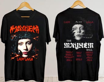 Lady Gaga Mayhem Ball Tour Shirt, Lady Gaga the Mayhem Shirt, Lady