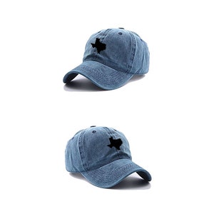 Texas Dad Hat / Baseball Hat with Texas / Texas Baseball Hat