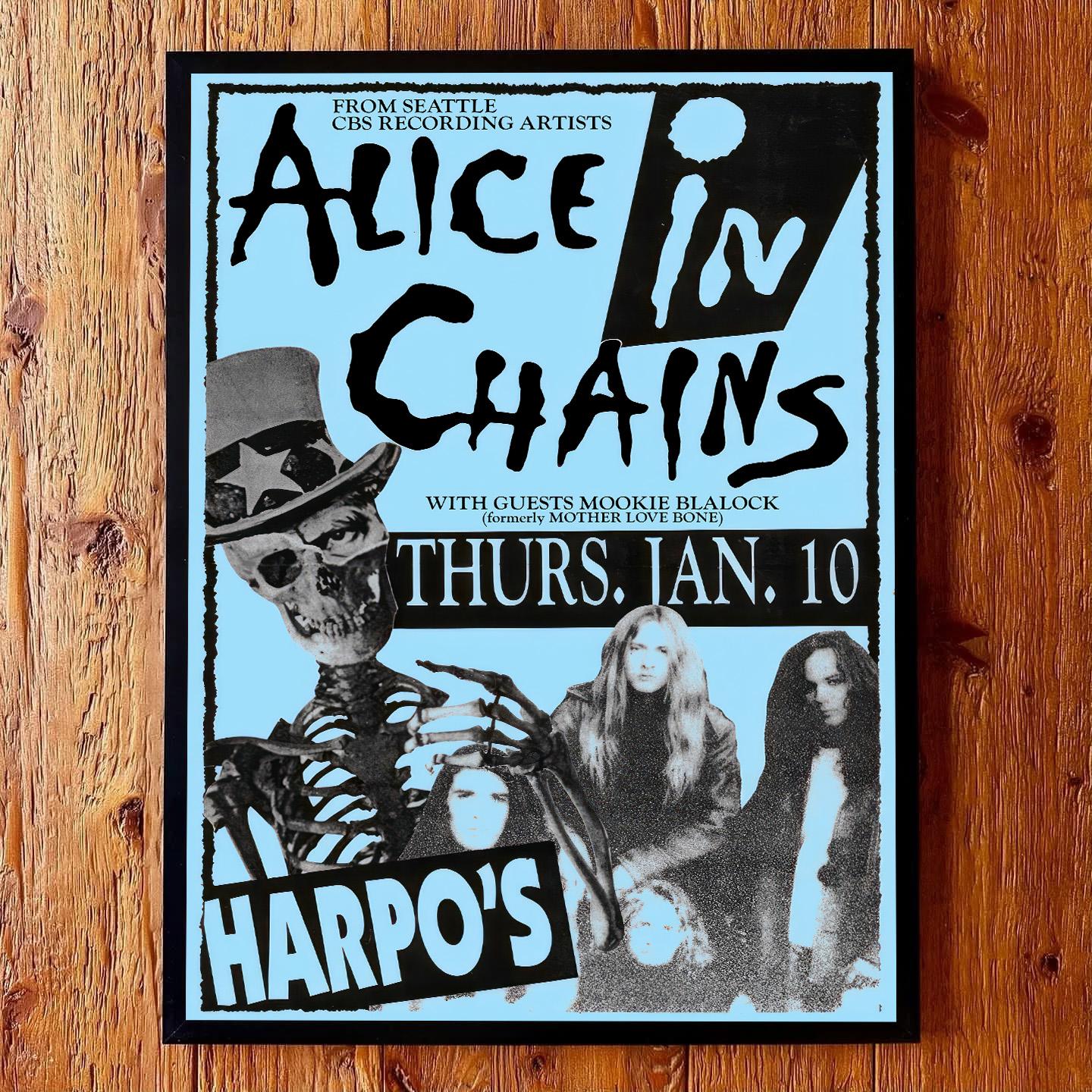 Alice In Chains Poster Karton Konzertposter - 12"" X 18