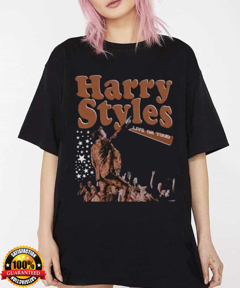 Harry styles shirt retro shirt live on tour shirt fine line vintage harry styles