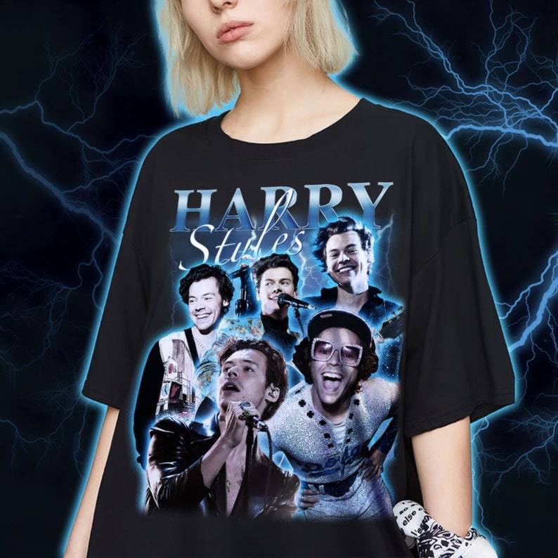 Harry styles retro shirt harry styles shirt gift 90s vintage bootleg shirt bootleg shirt design harry styles bootleg tee