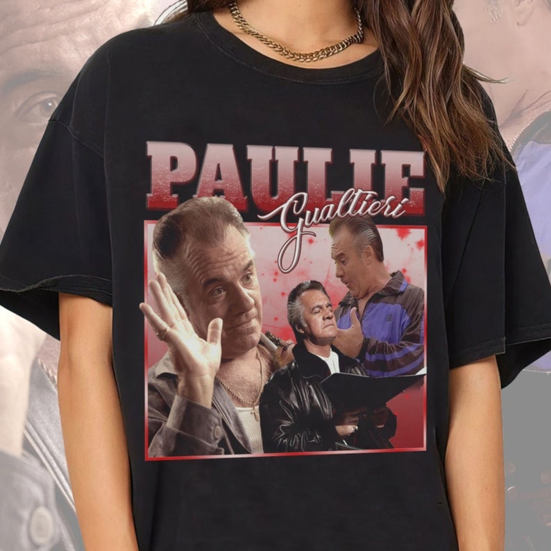 Paulie gualtieri shirt vintage 90s style shirt unisex homage t shirt