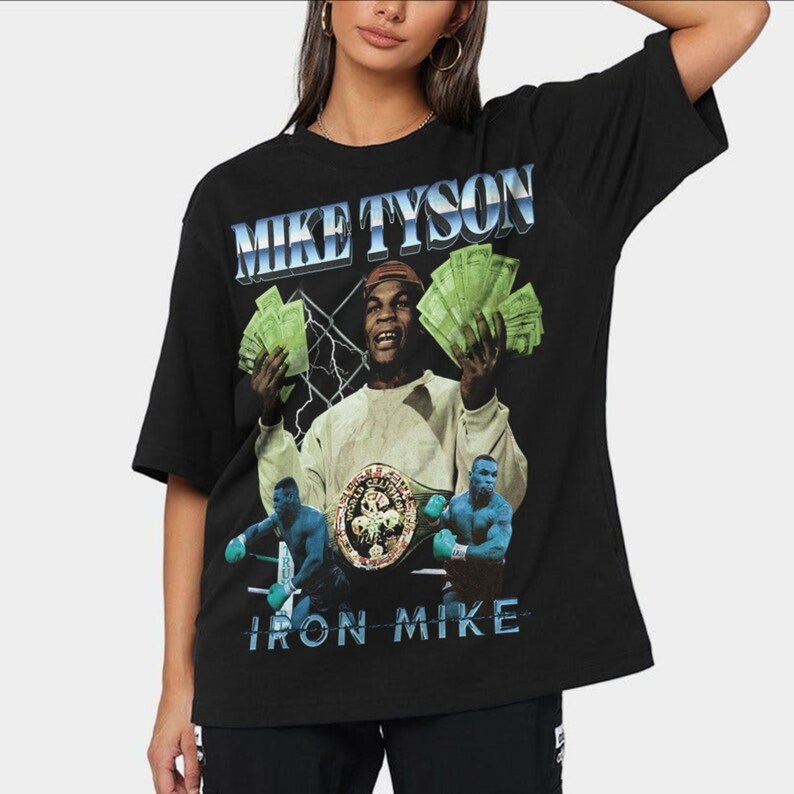 Mike tyson t-shirts iron mike tyson shirt mike tyson vintage tee vintage retro shirt shirt for man womanlooney tunes shirt