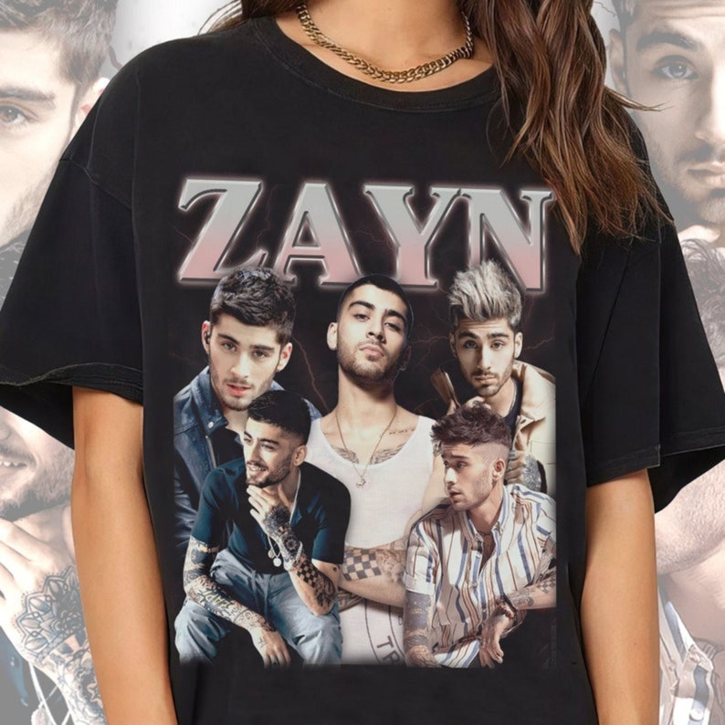 Zayn shirt vintage 90s style shirt unisex homage t shirt