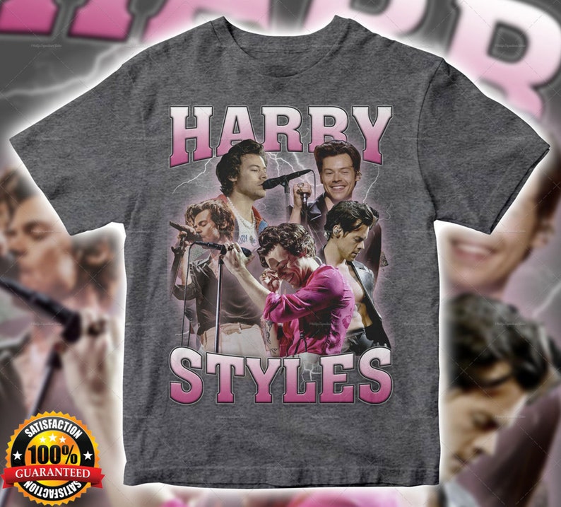 Harry styles retro shirt harry styles shirt gift for fan 90s vintage bootleg shirt