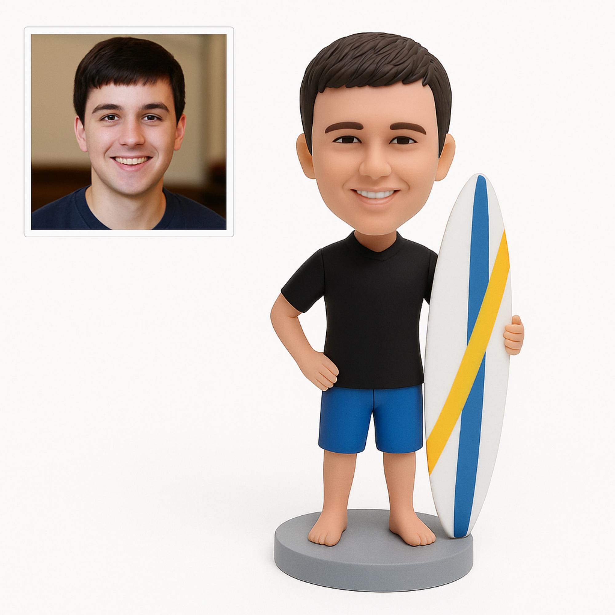 Surfer figurine - Etsy 日本
