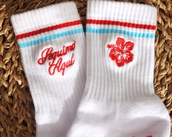 Calcetines El Conejo Malo Grip para Pilates, Barra, Yoga, Lagree