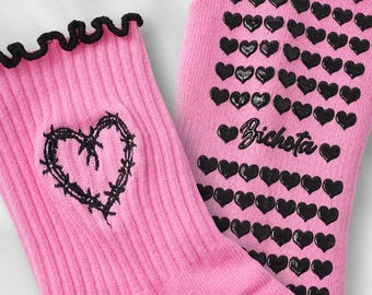 Calcetines antideslizantes BICHOTA Karol para Pilates, Barre, Yoga, Lagree