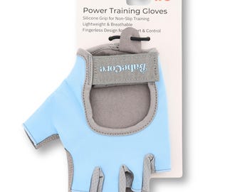 Guantes Blue Grip: Guantes antideslizantes para yoga, pilates, baile en barra, deportes y gimnasio, guantes de fitness para mujer.