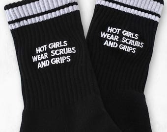 Calcetines antideslizantes Healthcare Hotties para Pilates, Barre y Lagree.