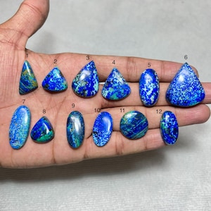 Natural Bluebird Azurite Malachite Pendant | Blue Green Gemstone for Jewelry Making
