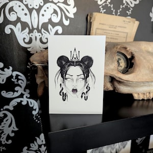 Postcard: Madame Lollypop