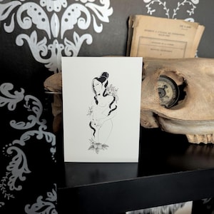 Postcard: Madame Framboise