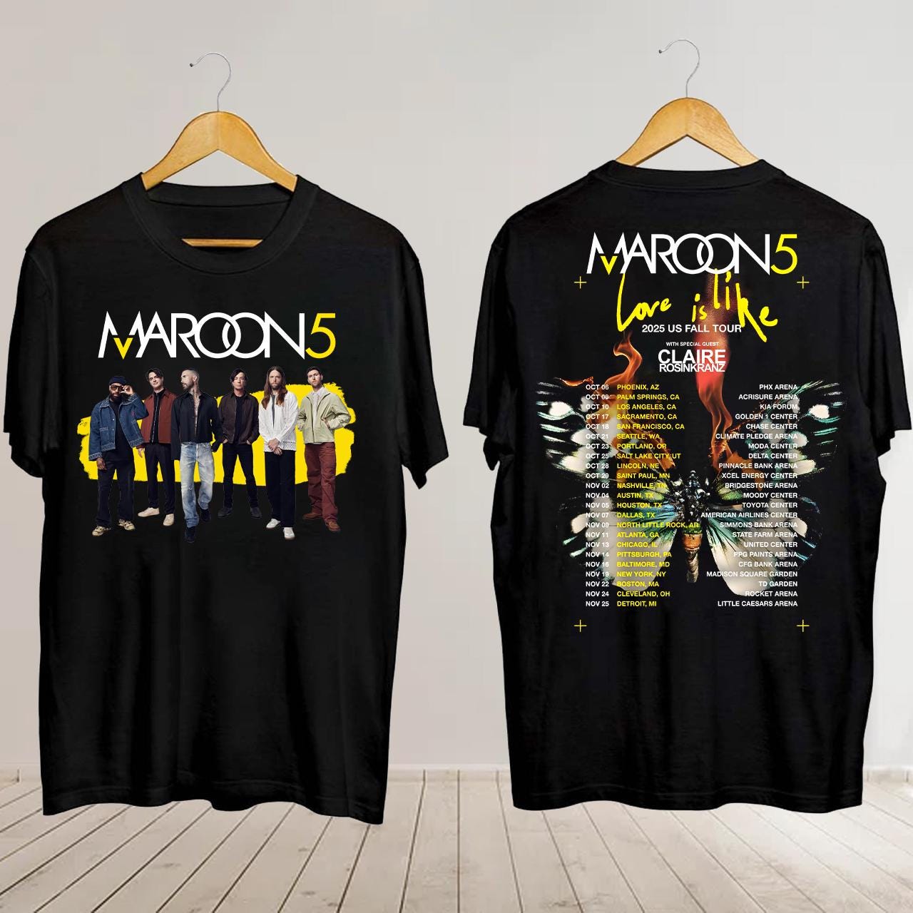 Maroon 5 Concert - Etsy