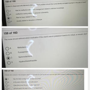 Examen de Egreso HESI RN V1 – 2025: Preguntas y respuestas reales (160 preguntas y respuestas)