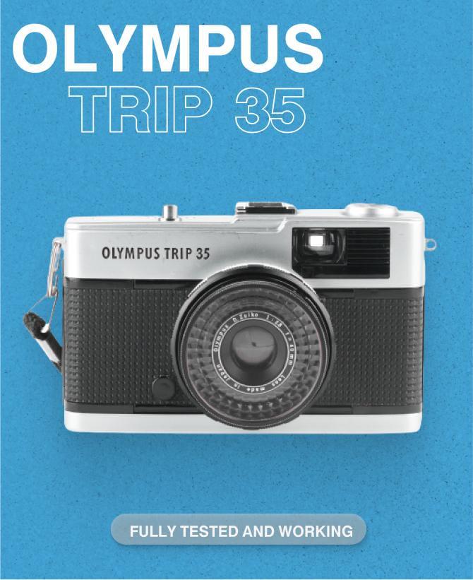 Buy Olympus Trip 35 — 35 Mm Film Camera, 40 Mm F/2.8 Zuiko
