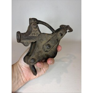 Vintage Pulley Come Along Hoist Ratchet image 7