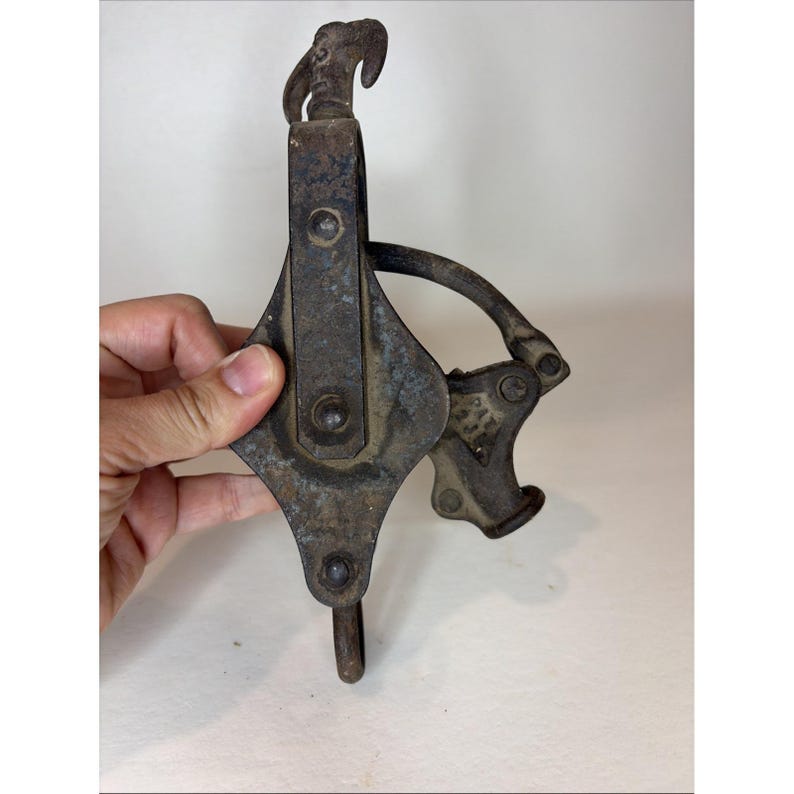Vintage Pulley Come Along Hoist Ratchet image 6