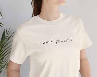 Ease Is Powerful T Shirt for Women Minimalist Quote Tee Gift for Women Over 40