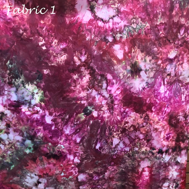 Hand Dyed Cotton Fabric Bohemian Fabric Hand Dyed Fabric Tie Dye