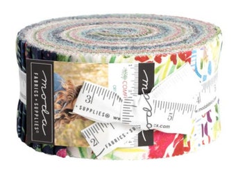 Cozy Quilting Delight: Comfort and Joy Jelly Roll by Moda - 100% Cotton Fabric for Quilts