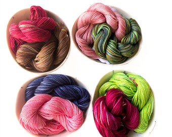 Hand-Dyed Pearl Cotton #8 for Hand Embroidery