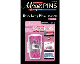 Magic Pins Extra Long Regular 2 1/4 in, 50 pins