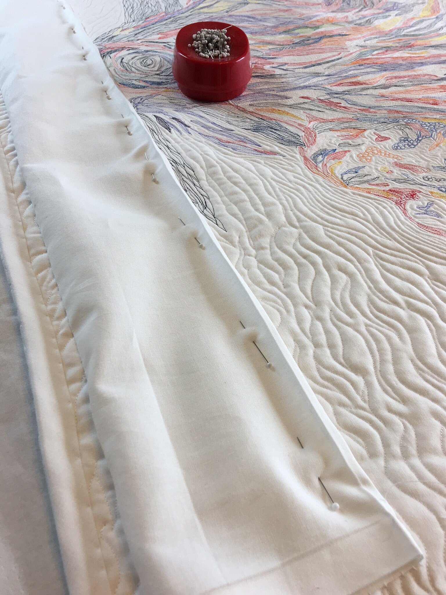 Quilt Hanging Sleeve for Wall Hanging Quilts Special Order Etsy