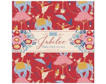 NEW ARRIVAL! Tilda Fabrics, Jubilee Collection, Fabric Stack - Layer Cake