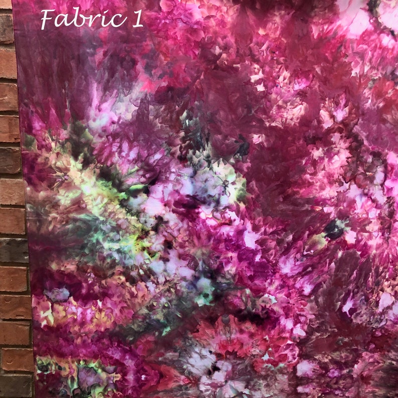 Hand Dyed Cotton Fabric Bohemian Fabric Hand Dyed Fabric Tie Dye