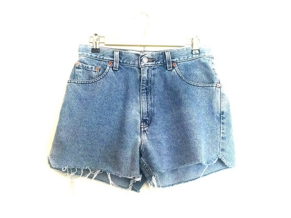 Vintage Levi's Cut Off Jean Shorts // Levi's Jorts // | Etsy