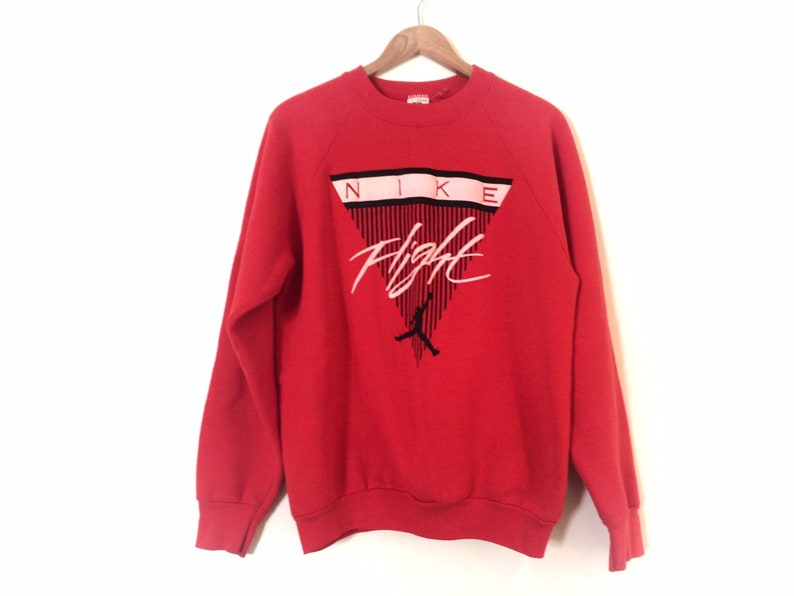 Vintage Bootleg Nike Flight Sweatshirt Retro Faux Image 0
