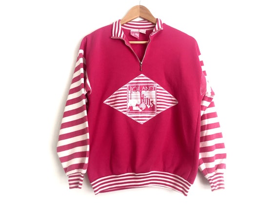 vintage pink sweatshirt