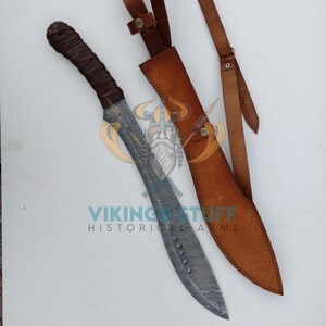 The Book of Eli Machete 24-Inch Large Jungle Machete, Carbon Steel, Sharp, Real Working Tool, Best for Heavy Duties, Movie-Inspired Design immagine 5