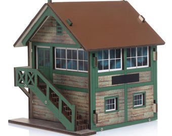 Railway Train Signal Box Desk Tidy