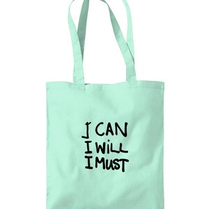 Borsa con graffiti / street art ispiratrice / regalo di affermazione positiva