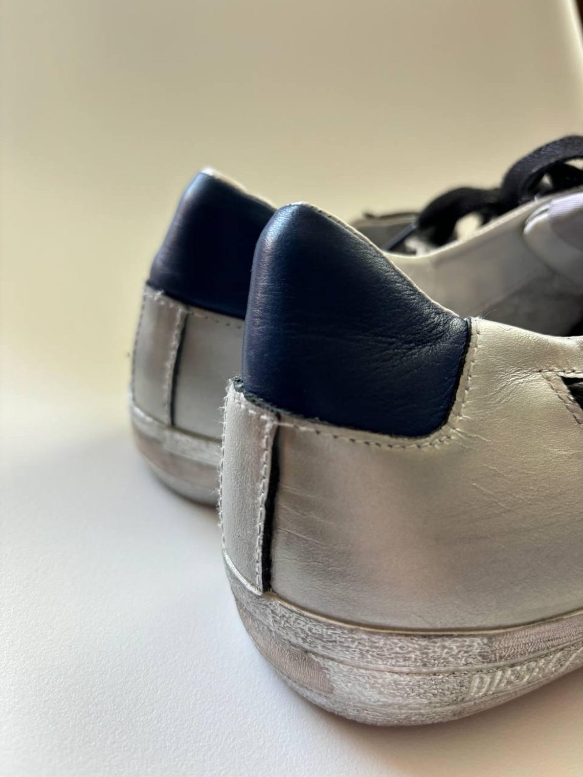 diesel S-Leroji Low X Lifestyle Sneakers Shoes Goldengoose Style Distressed, photo 4 sur 5