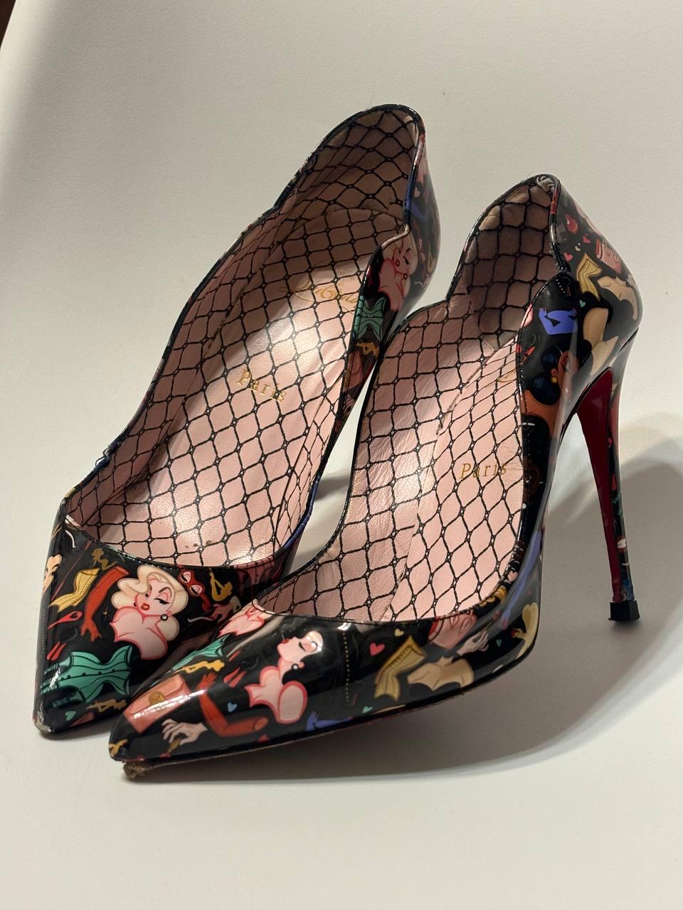 Christian Louboutin Heels 37.5 - Etsy