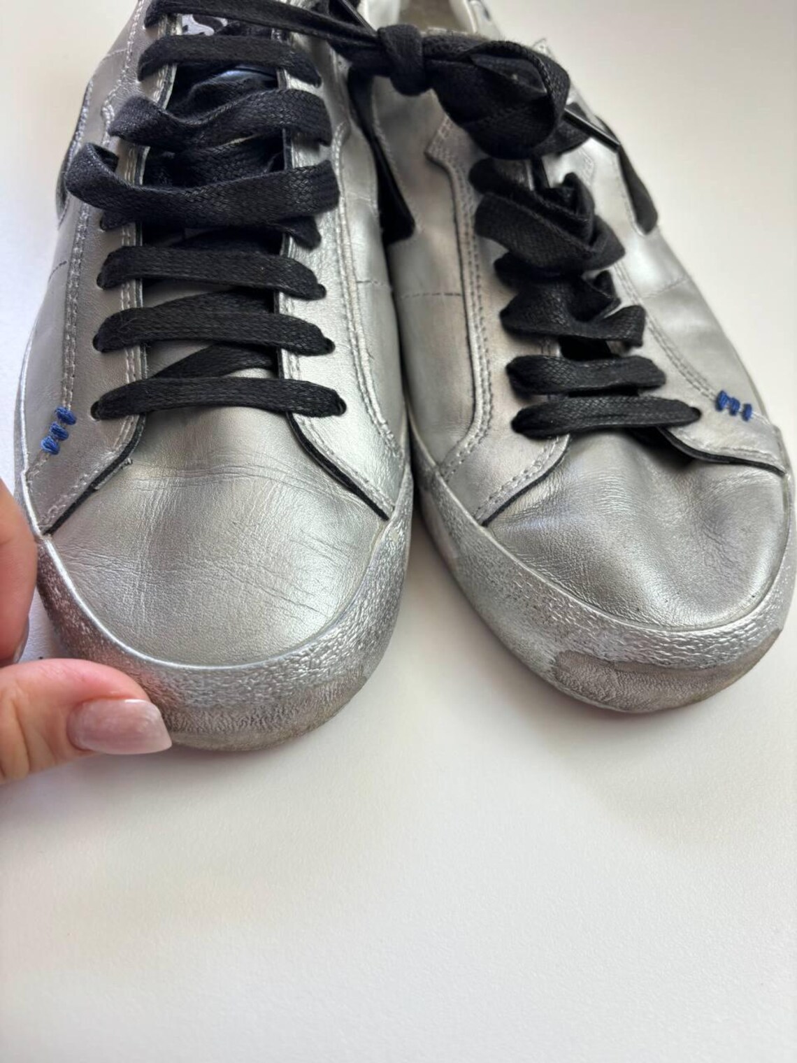 diesel S-Leroji Low X Lifestyle Sneakers Shoes Goldengoose Style Distressed, photo 2 sur 5