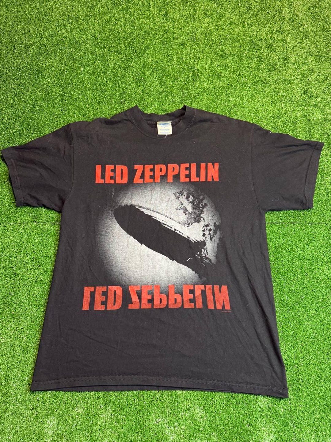 Vintage Band Tee Y2k Opium Led Zeppelin Rock Band 00s - Etsy
