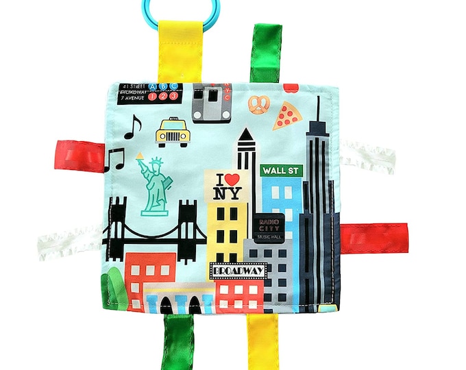 New York City Stroller Toy Square with Tags that Teach Shapes!