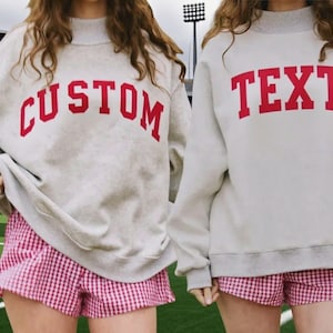 Double-Sided Collar Game Day Reversible Mockneck | Custom College Team Mascot Sweatshirt | School Spirit Crewneck