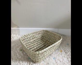 wicker storage basket