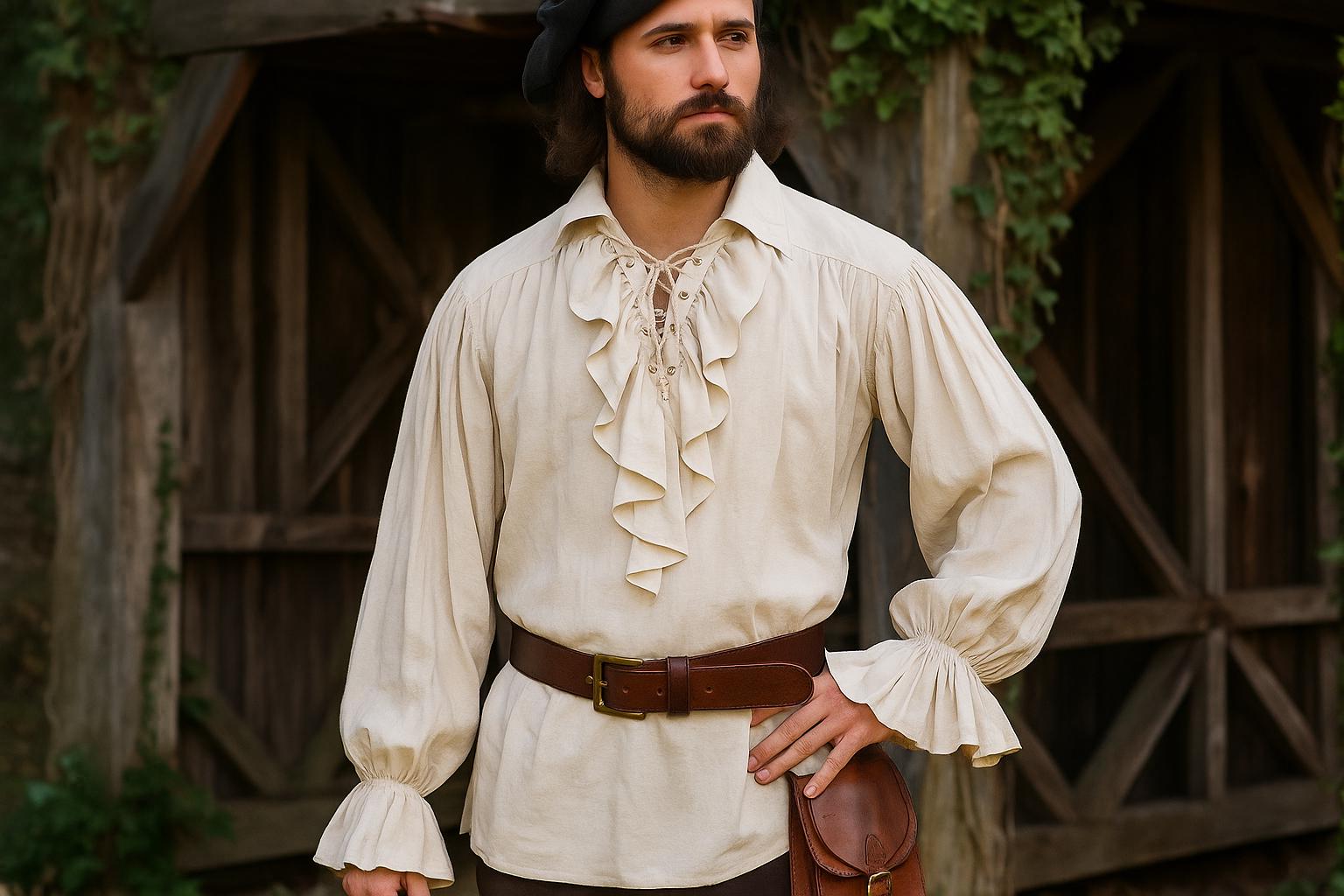 Darringls Costumi Rinascimentali Medievali Da Uomo Nobile Tunica Vichinga Aristocratico Cavaliere Guerriero Halloween Cosplay Costumi Senza Cintura Rinascimentale Templare Tunica Vichinga 01 Bianco Xxl 125855564