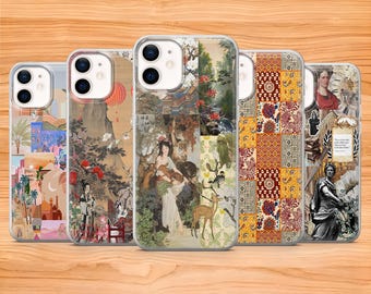 Östliche Collage Handyhülle | Asiatisch Europäische Abdeckung | iPhone, Samsung und Google Pixel
