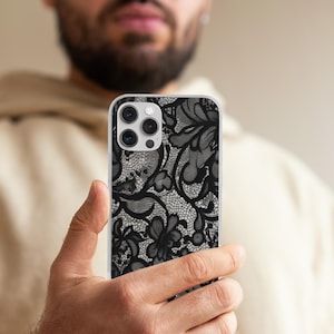 Vintage Lace Phone Case | Elegant Design Cover | iPhone, Samsung and Google Pixel image 7