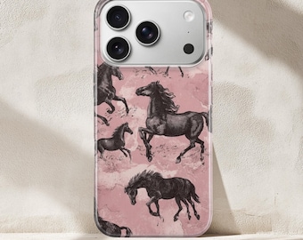 Pferdeliebhaber Handyhülle | Pony Cowboy-Abdeckung | iPhone, Samsung und Google Pixel