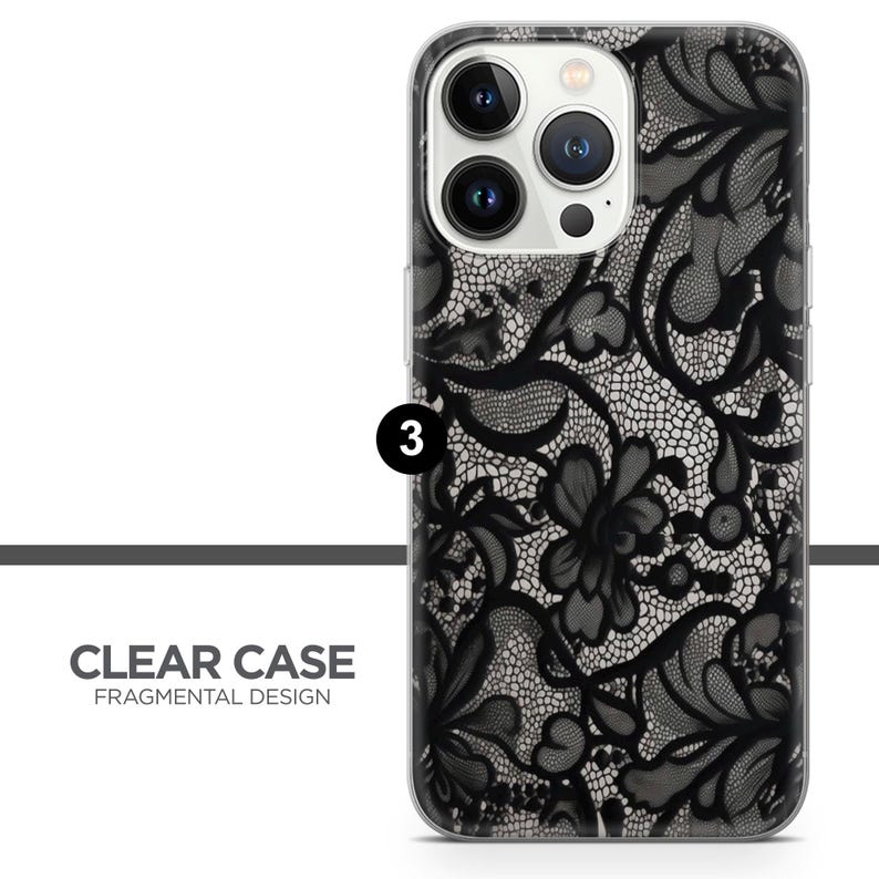 Vintage Lace Phone Case | Elegant Design Cover | iPhone, Samsung and Google Pixel 3