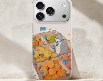 Katze in Lebensmittel Handyhülle | Katzen gehäkelt | iPhone, Samsung und Google Pixel